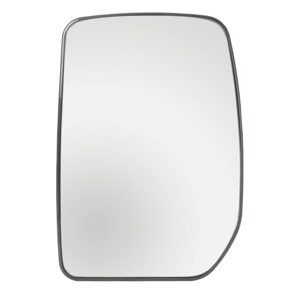 Summit TCG-7LB  Passenger Side Replacement Commercial Mirror Glass with Non-Heated Backing Plate