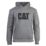 CAT Trademark Hooded Sweatshirt Heather Grey XXXX Large 58-60" Chest