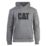 CAT Trademark Hooded Sweatshirt Heather Grey 4X Large 58-60" Chest