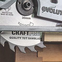 Trend CraftPro CSB/19024TC Wood Thin Kerf Circular Saw Blade for Cordless Saws 190mm x 30mm 24T