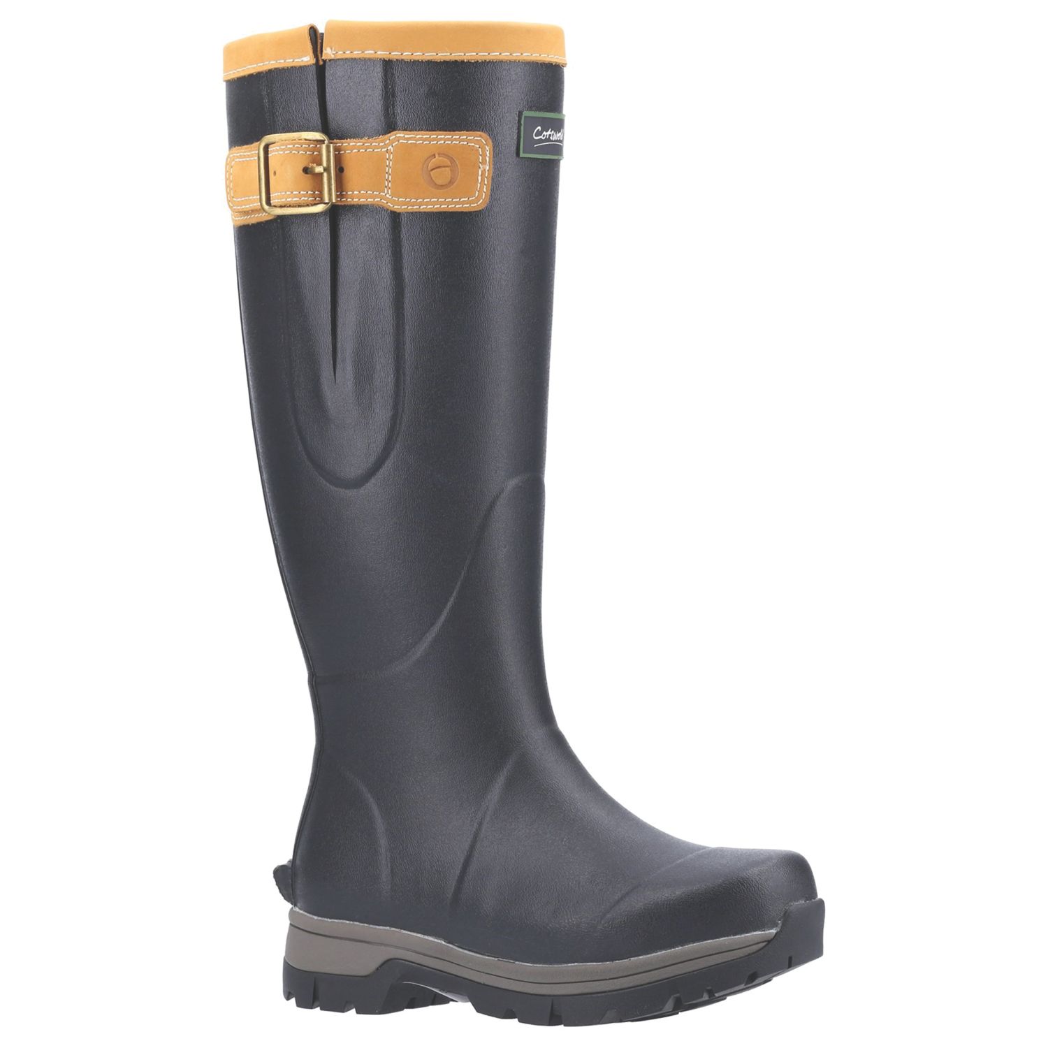 Cotswold Stratus Size 9 Black Non Safety Wellies (451XW)