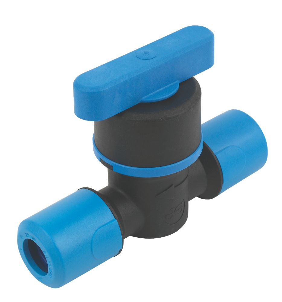 JG Speedfit MDPE Stop Cock 20mm x 20mm