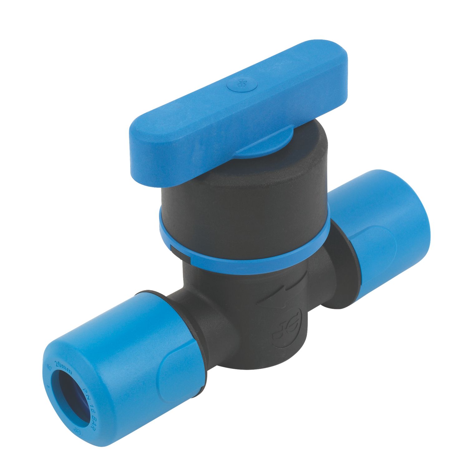 JG Speedfit MDPE Stop Cock 20mm x 20mm (45255)