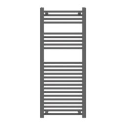 Flomasta 1200mm x 500mm 1815BTU Anthracite Flat  Towel Radiator