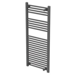 Flomasta 1200mm x 500mm 1815BTU Anthracite Flat  Towel Radiator