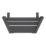 Flomasta 1200mm x 500mm 1815BTU Anthracite Flat  Towel Radiator