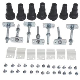 Essentials Rectangular Shower Tray Riser Kit Gloss White 880mm