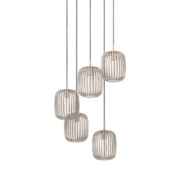 Eglo Romazzina 5-Light Pendant Sandy