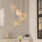 Eglo Romazzina 5-Light Pendant Sandy