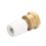 Hep2O  Plastic Push-Fit Adapting Female Coupler 10mm x 1/2"