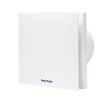 Vent-Axia 479086 100mm Axial Bathroom Extractor Fan with Timer White 240V