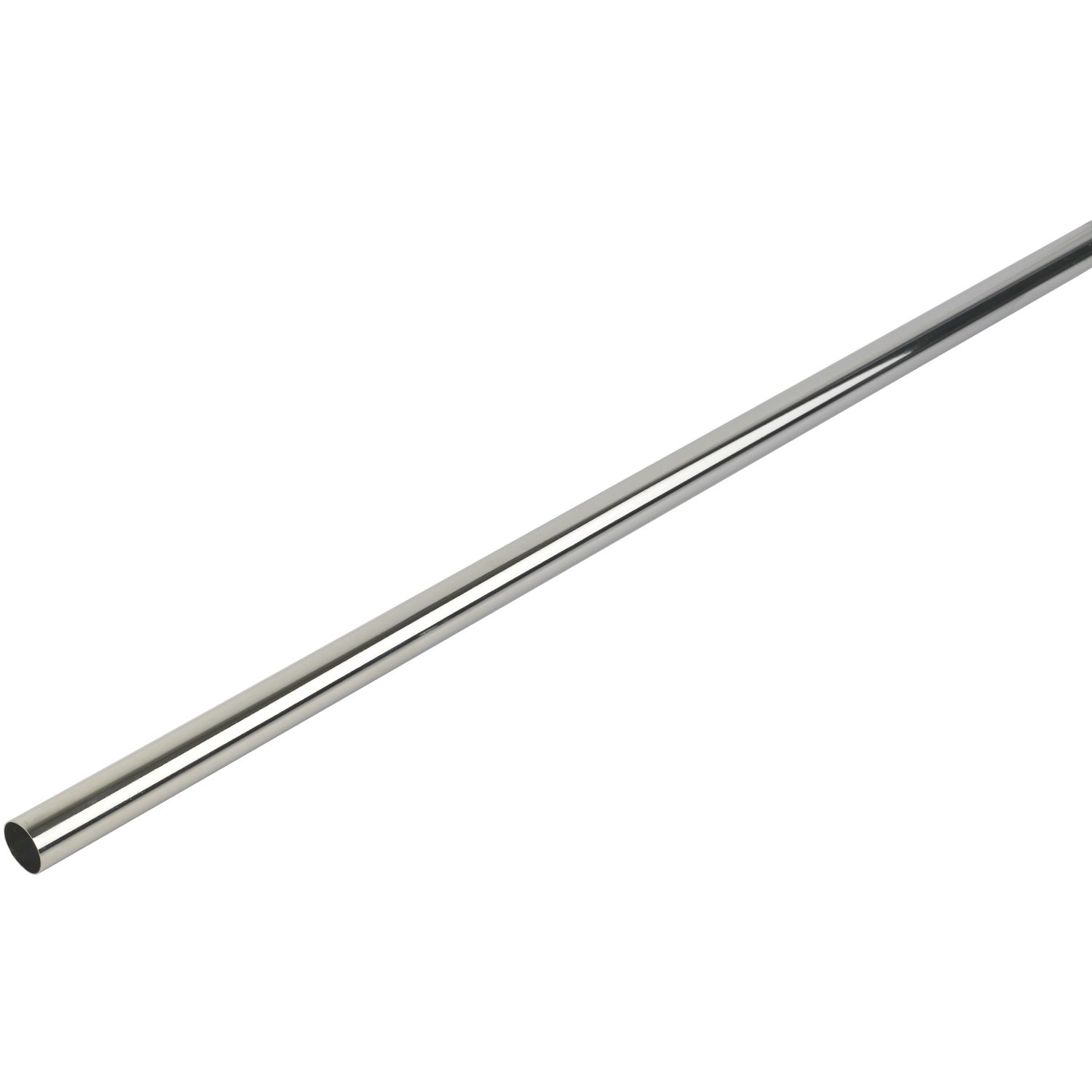 Smith & Locke Round Wardrobe Rail Polished Chrome 1219mm x 19mm (452HH)
