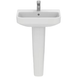 Ideal Standard i.life S Washbasin & Pedestal 1 Tap Hole 550mm