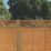 Forest Fence Topper Softwood Rectangular Trellis 6' x 1' 5 Pack