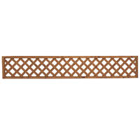 Forest Fence Topper Softwood Rectangular Trellis 6 x 1' 5 Pack