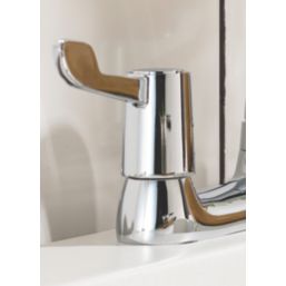 Streame by Abode ACT2045 Lever Deck Mounted Bridge Mixer Chrome