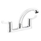 Streame by Abode ACT2045 Lever Deck Mounted Bridge Mixer Chrome