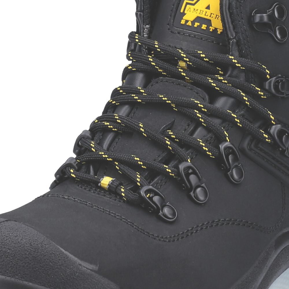 Fatmax Ontario Mountford Stanley Fatmax Wellington Boots Amblers FS198 Size  Black Waterproof Steel Toe Cap Safety