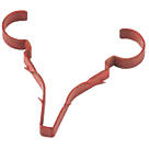 D-Line Red Round Safe-D Stag Cable Clips 6-8mm² 100 Pack