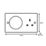MagCharge  Raised Square with Qi2 Wireless Charging Socket 2-Gang 13A Unswitched Matt White with White Inserts