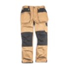 Scruffs Worker Plus Holster Pocket Trouser Stone 38" W 32" L