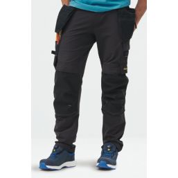 Snickers 6271 Full Stretch Work Trousers Black 38" W 32" L