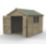 Forest Timberdale 8' 6" x 10' (Nominal) Apex Tongue & Groove Timber Shed