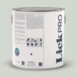 LickPro  2.5Ltr Grey 01 Vinyl Matt Emulsion  Paint