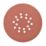 Essentials   240 Grit 18-Hole Punched Wood Sanding Discs 225mm 5 Pack