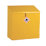 Barton  Flammable Liquid Sloping Top Storage Bin Yellow 609mm x 330mm x 660mm