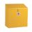 Barton  Flammable Liquid Sloping Top Storage Bin Yellow 609mm x 330mm x 660mm