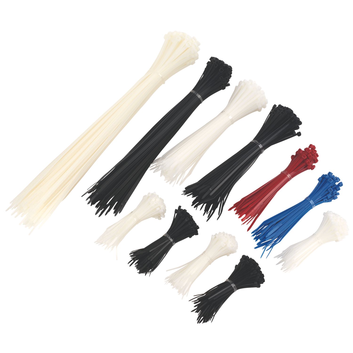 Essentials Assorted Cable Ties 1000 Pack (45376)