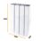 TCP  700W Electric Wall-Mounted Convector Heater White
