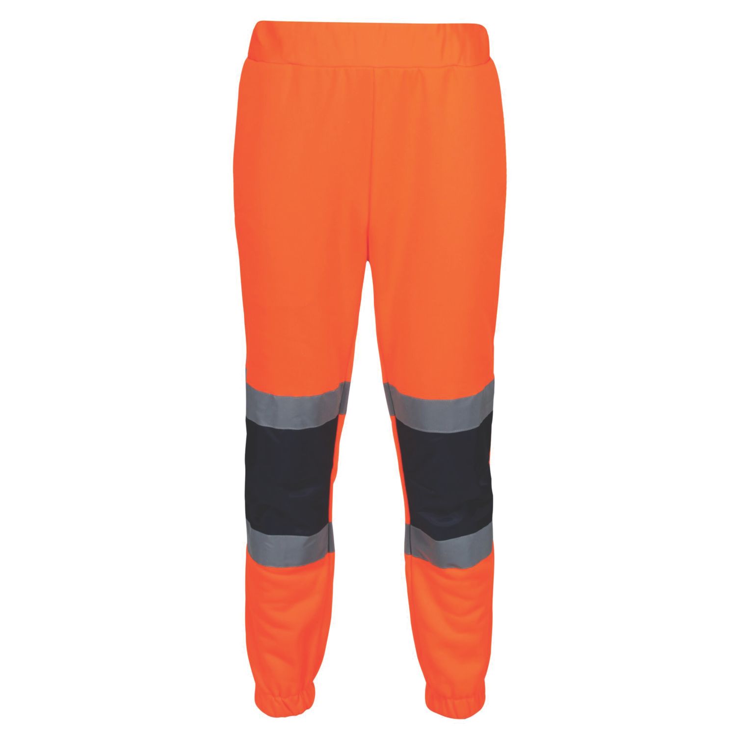 Regatta Pro Hi-Vis Joggers Orange/Navy Medium 31" W 28" L (453JW)