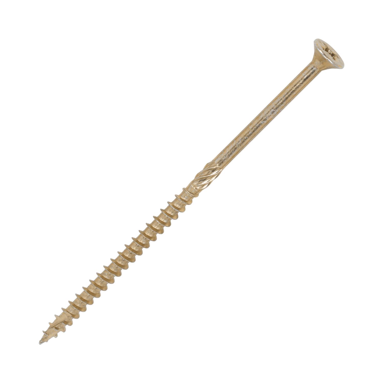 Timco C2 Strong-Fix PZ Double-Countersunk Multipurpose Premium Screws 6mm x 130mm 100 Pack (453KG)