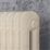 Arroll 597mm x 684mm 2590BTU Cream Cast Iron 2 Column Radiator