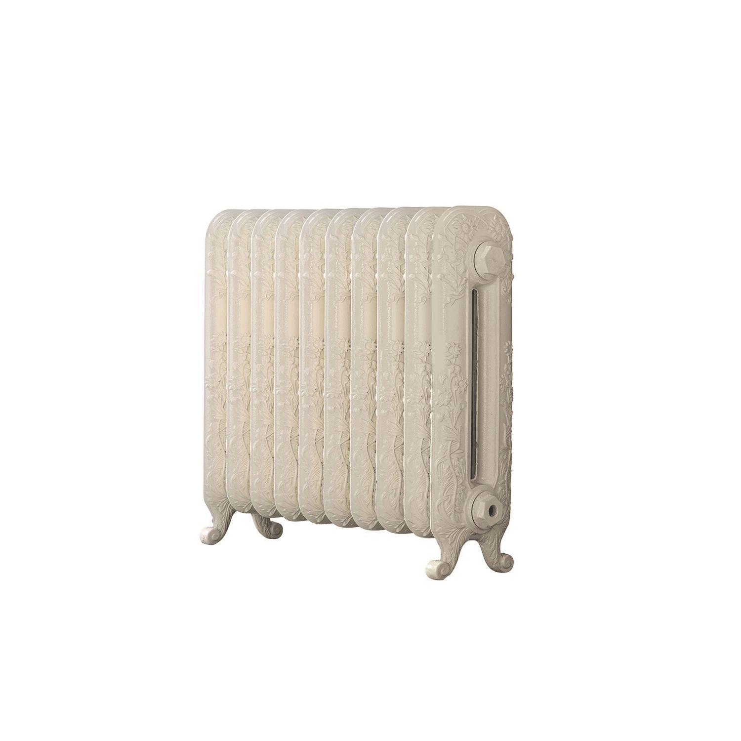 Arroll 597mm x 684mm 2590BTU Cream Cast Iron 2 Column Radiator (453KY)