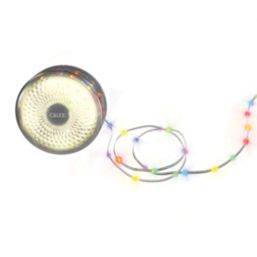 Calex  8m Rechargeable LED String Lights 1500lm