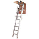 Werner  2-Section Aluminium Deluxe Loft Ladder 3.25m