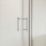 Framed Square Shower Enclosure  LH&RH Polished Silver Effect/Clear 760mm x 760mm x 1850mm