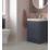Floorstanding Vanity Unit & Basin Matt Indigo 605mm x 460mm x 840mm