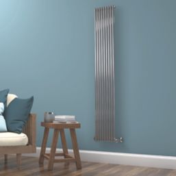 Towelrads Iridio 1800mm x 300mm 1221BTU Chrome Vertical Designer Radiator