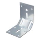 Essentials Angle Bracket Silver 100mm x 100mm x 55mm