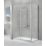 Triton Neo Eight Framed Rectangular Sliding Door Shower Enclosure  Chrome  1000mm x 800mm x 1900mm