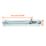 Smith & Locke Adjustable Barrel Gate Bolt Silver 250mm