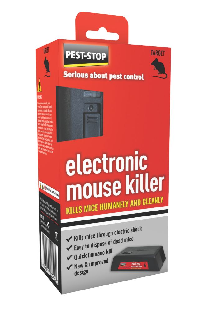 Indoor Battery-Powered Ultra Electronic Rat and Mouse Trap (4-Pack)