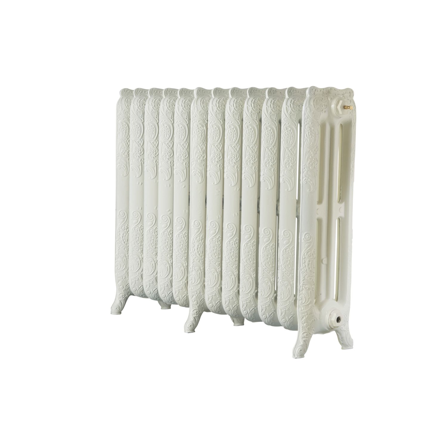 Arroll 760mm x 994mm 5896BTU Cream Cast Iron 3 Column Radiator (4540P)