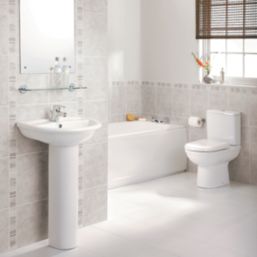 Ideal Standard Della Full Pedestal Basin 1 Tap Hole 540mm