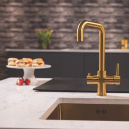 ETAL Elise 4-in-1 Instant Boiling Water Tap Brushed Gold