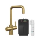 ETAL Elise 4-in-1 Instant Boiling Water Tap Brushed Gold